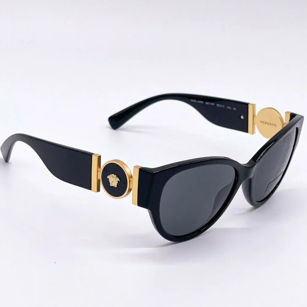 New Versace Women's Black Model Sunglasses